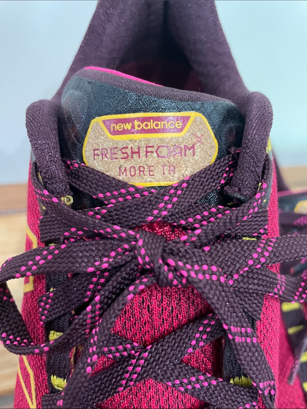New Balance Wmns Fresh Foam X More Trail v2 Garnet Size 7.5 New! - Picture 14 of 16